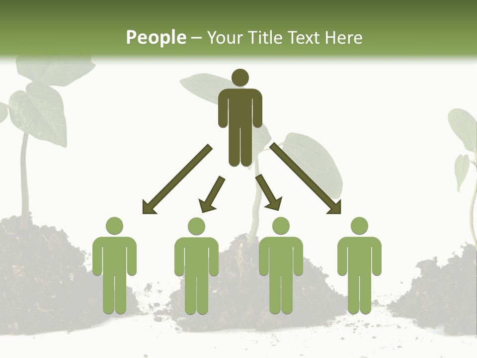 Progress Nature Growing PowerPoint Template