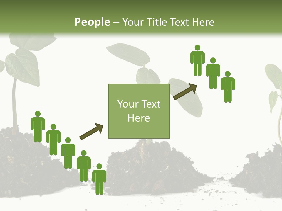 Progress Nature Growing PowerPoint Template