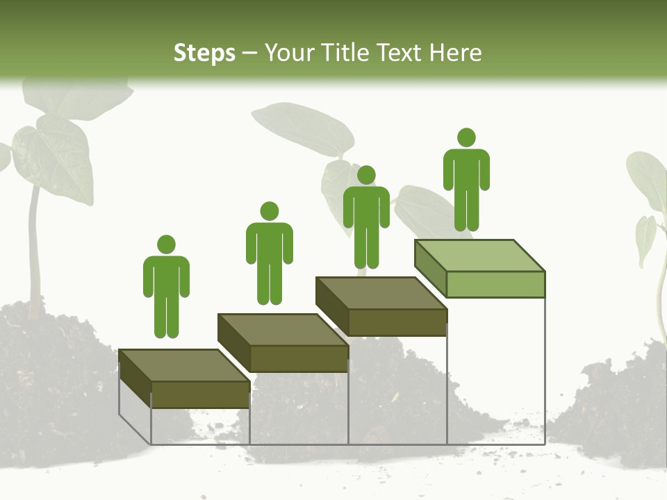Progress Nature Growing PowerPoint Template