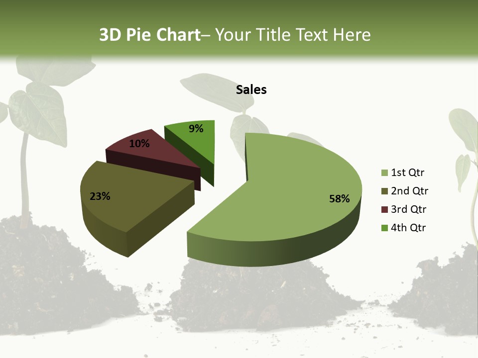 Progress Nature Growing PowerPoint Template