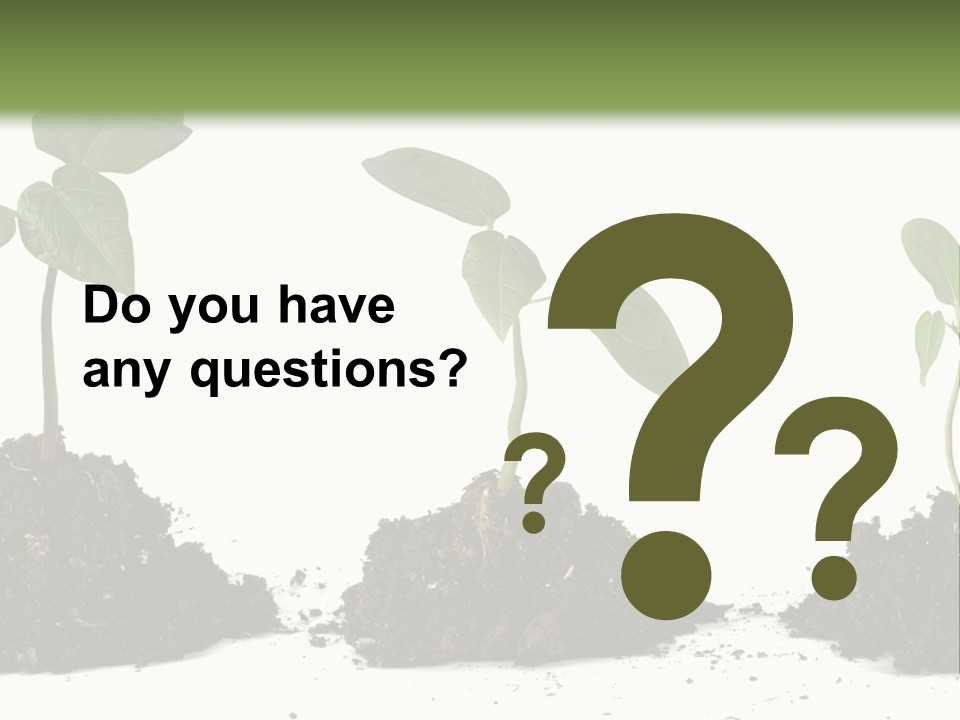 Progress Nature Growing PowerPoint Template