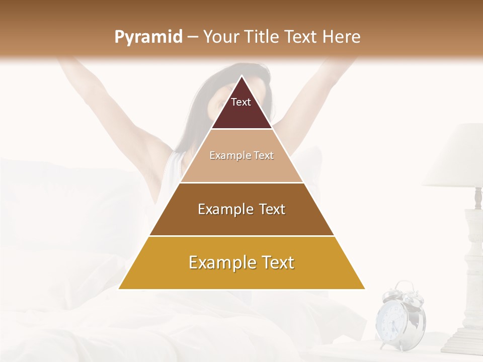 Duvet Clock Beauty PowerPoint Template