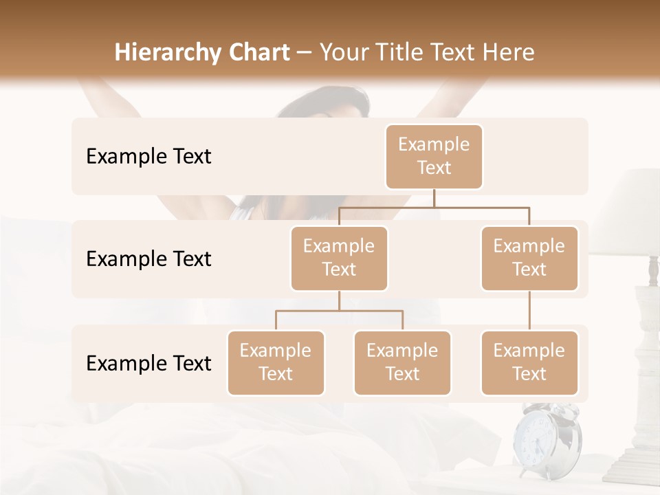 Duvet Clock Beauty PowerPoint Template