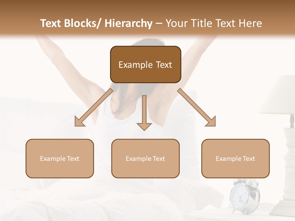 Duvet Clock Beauty PowerPoint Template