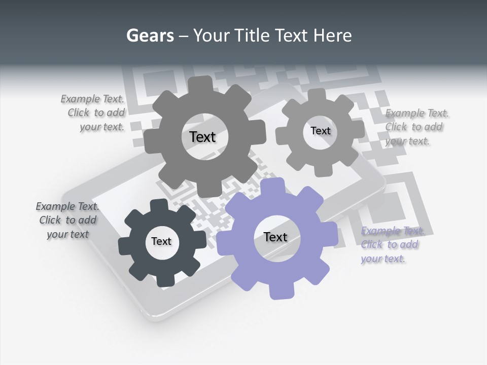 Rabbit Ornament Moon PowerPoint Template