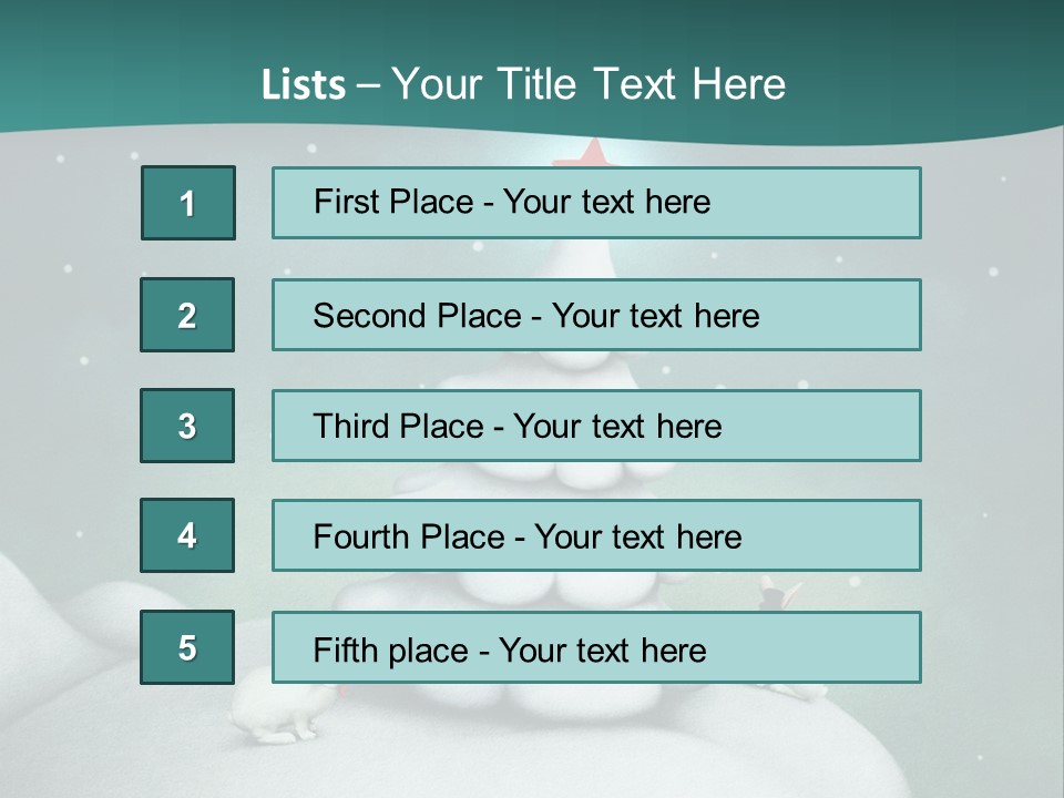 Rabbit Ornament Moon PowerPoint Template