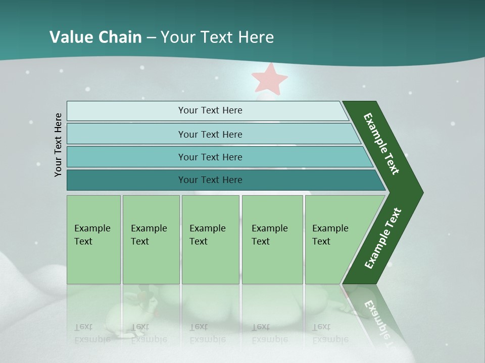 Rabbit Ornament Moon PowerPoint Template