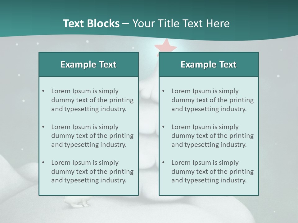 Rabbit Ornament Moon PowerPoint Template