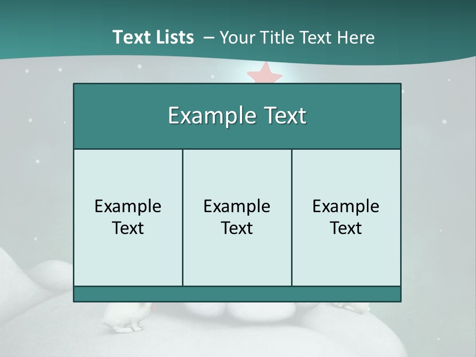 Rabbit Ornament Moon PowerPoint Template