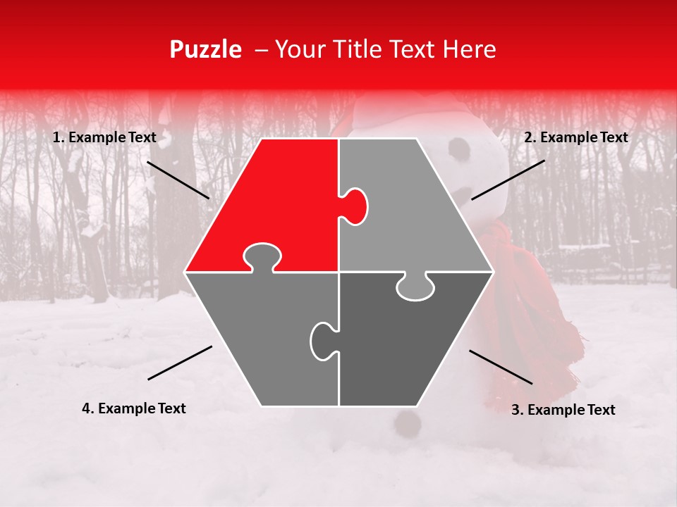 Vertical White Nobody PowerPoint Template