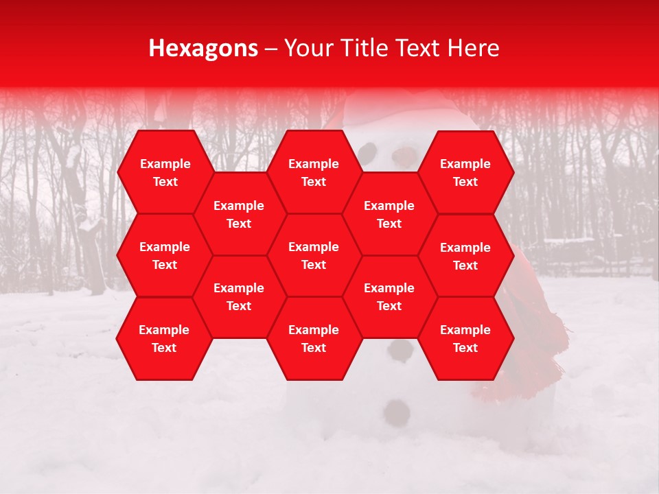 Vertical White Nobody PowerPoint Template