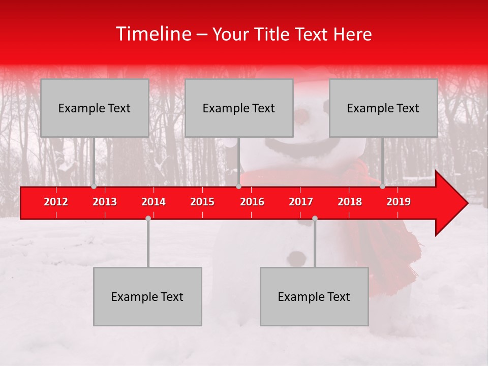 Vertical White Nobody PowerPoint Template