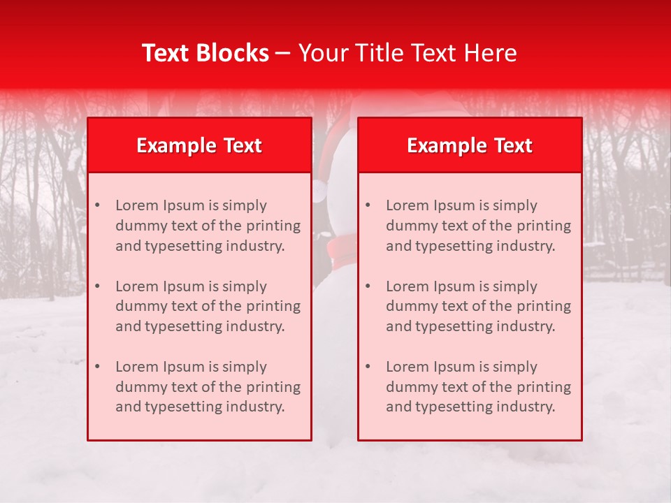 Vertical White Nobody PowerPoint Template
