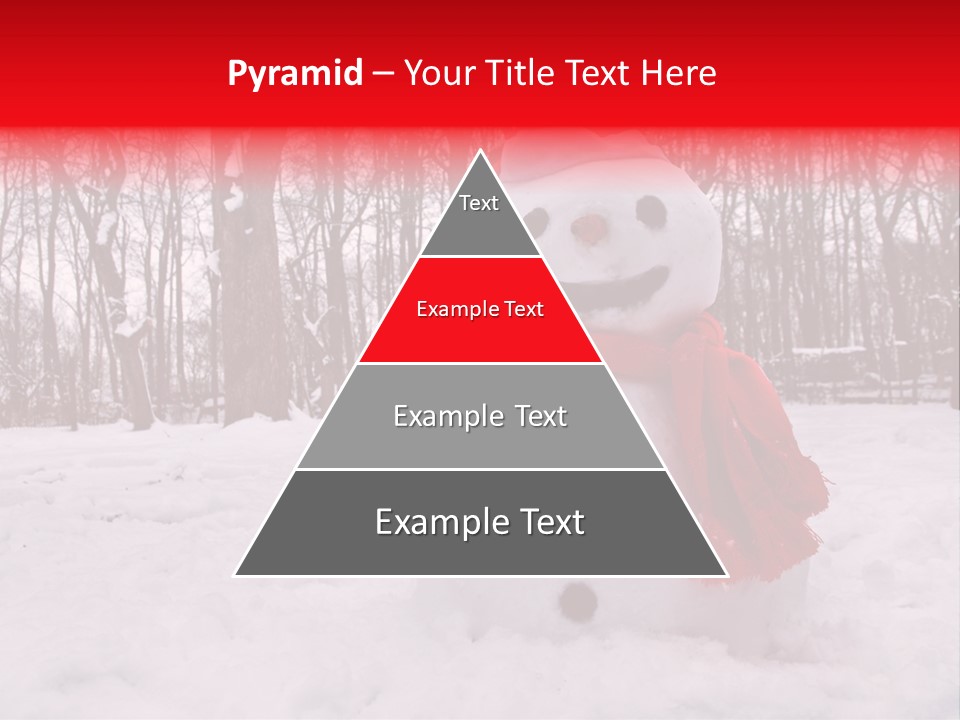 Vertical White Nobody PowerPoint Template