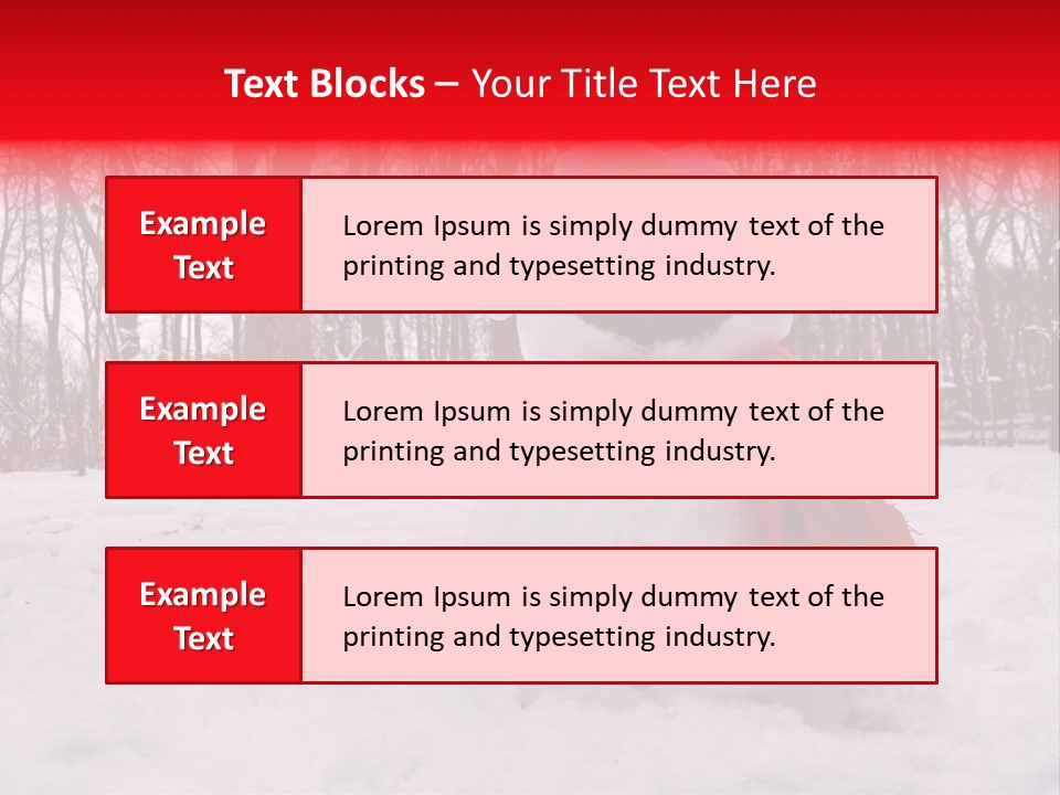 Vertical White Nobody PowerPoint Template