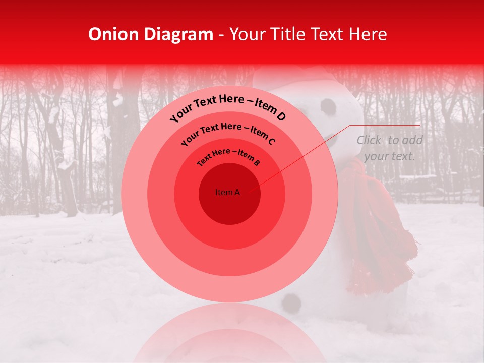 Vertical White Nobody PowerPoint Template