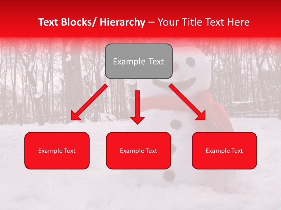 Vertical White Nobody PowerPoint Template