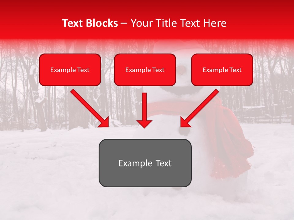 Vertical White Nobody PowerPoint Template