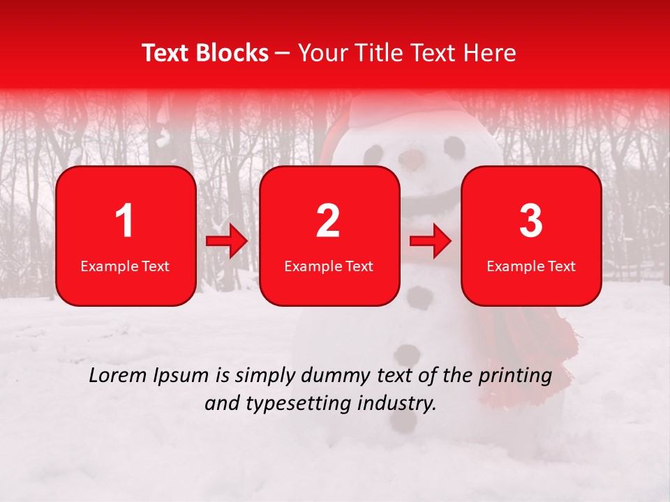 Vertical White Nobody PowerPoint Template