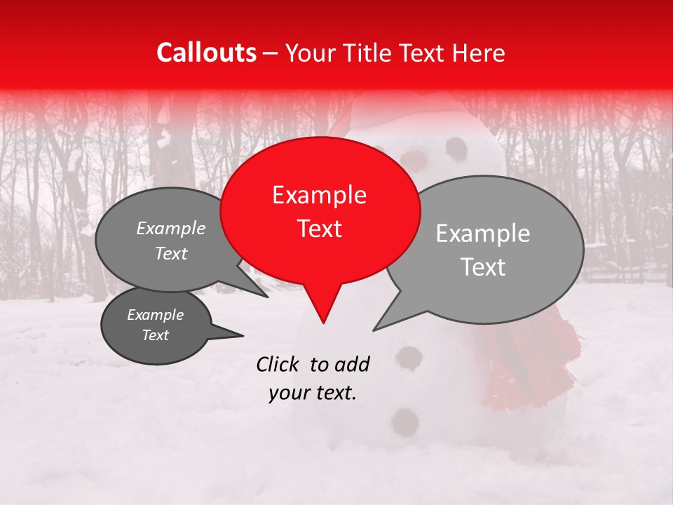 Vertical White Nobody PowerPoint Template