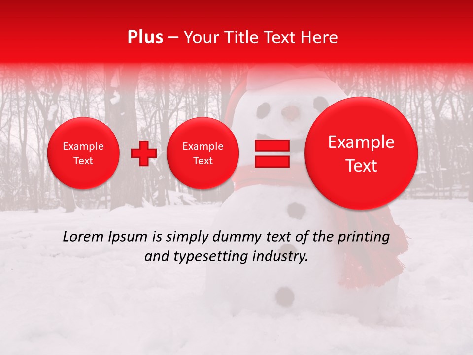 Vertical White Nobody PowerPoint Template