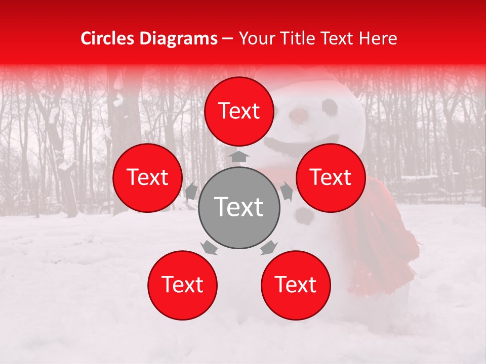 Vertical White Nobody PowerPoint Template