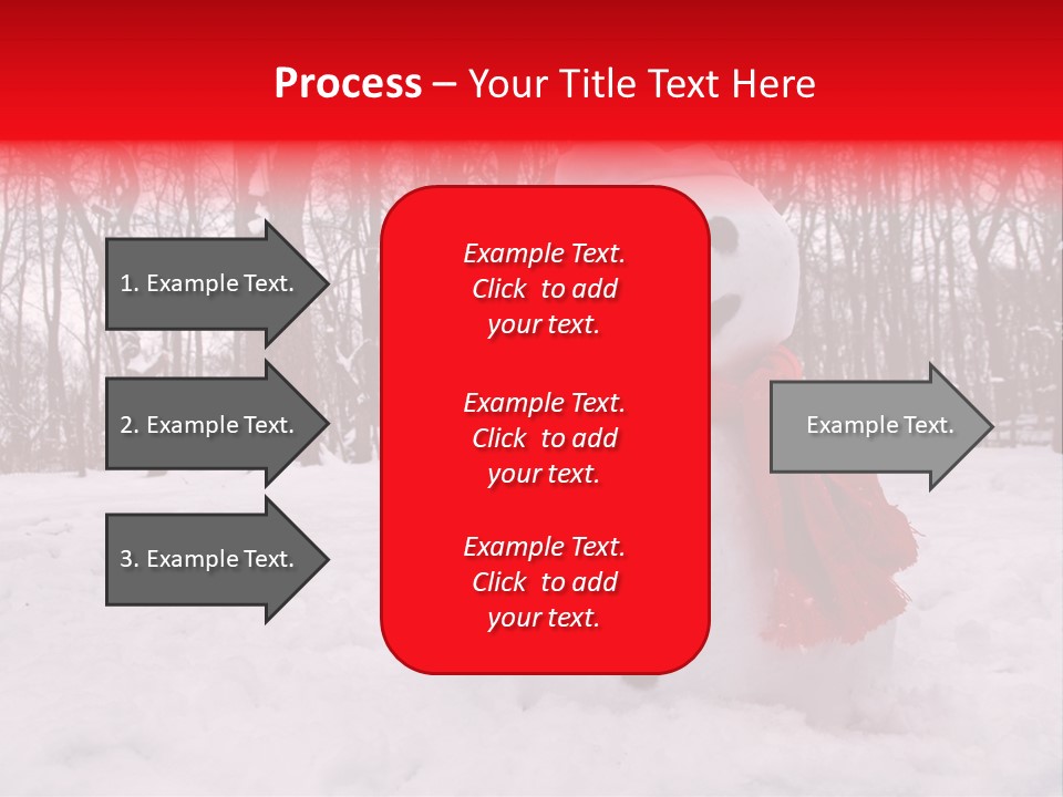 Vertical White Nobody PowerPoint Template
