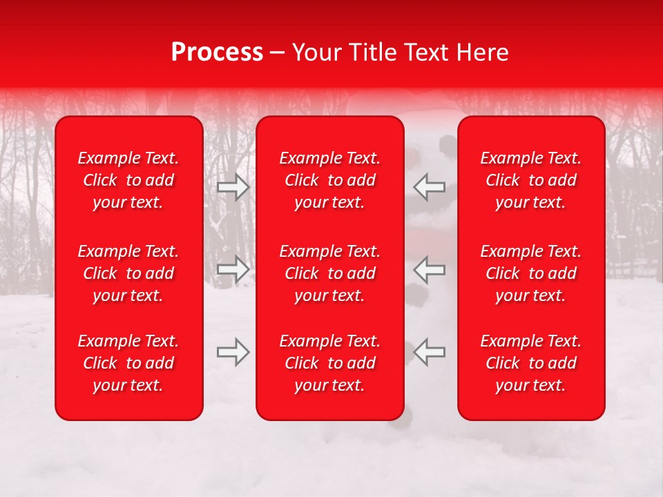 Vertical White Nobody PowerPoint Template