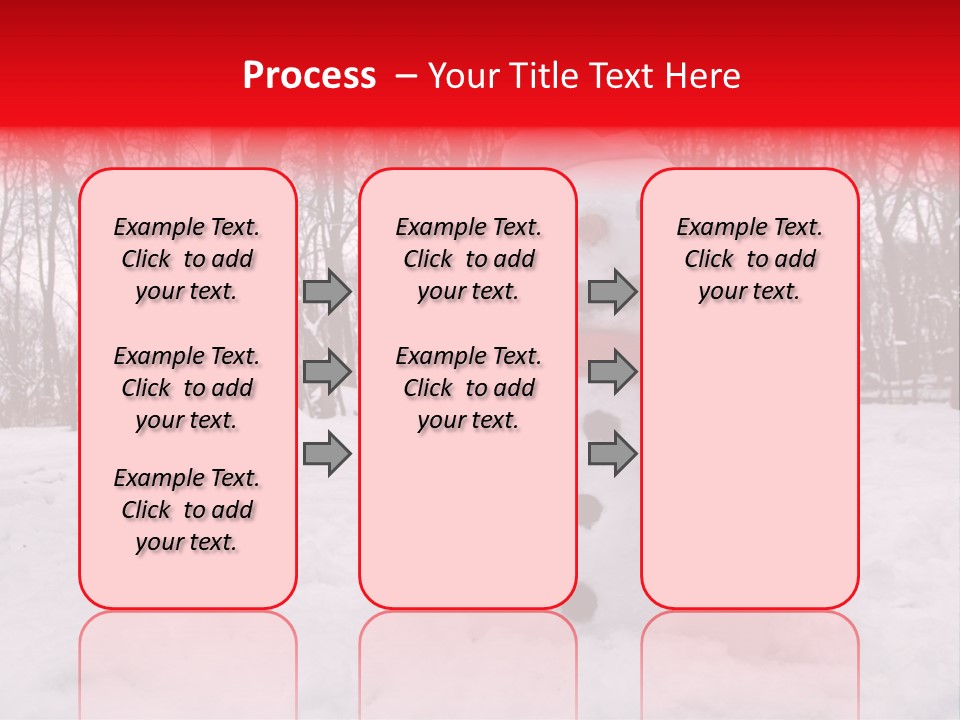 Vertical White Nobody PowerPoint Template