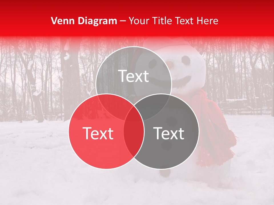 Vertical White Nobody PowerPoint Template