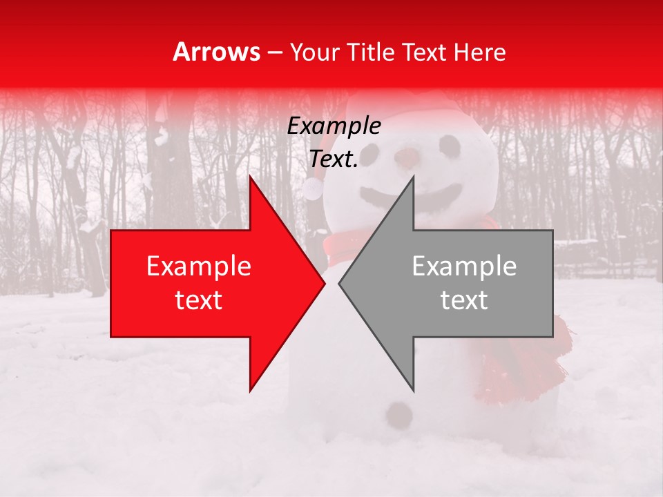 Vertical White Nobody PowerPoint Template