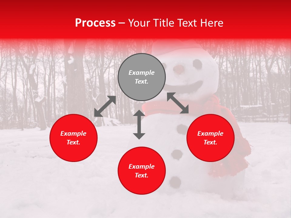 Vertical White Nobody PowerPoint Template