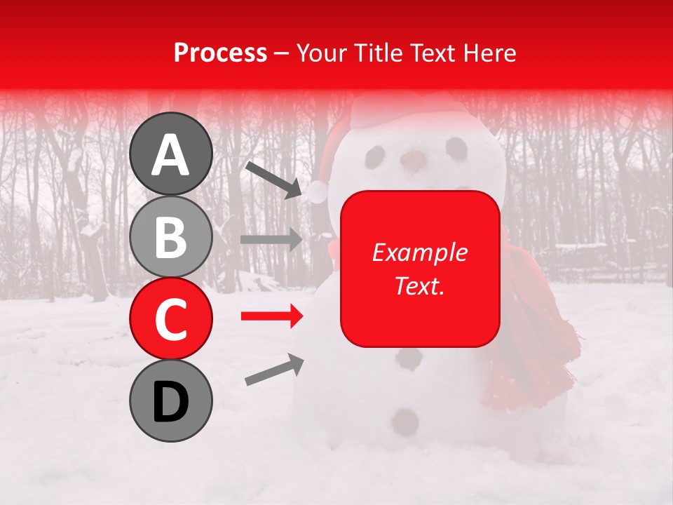 Vertical White Nobody PowerPoint Template