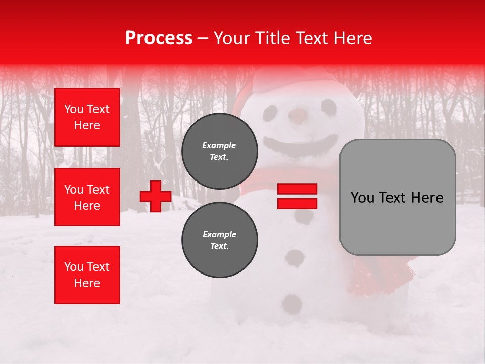 Vertical White Nobody PowerPoint Template