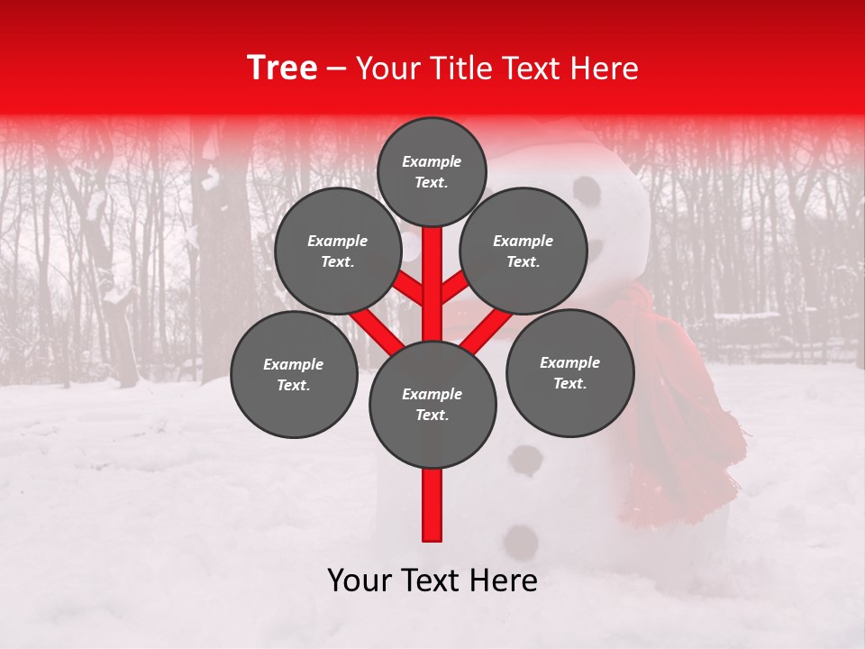 Vertical White Nobody PowerPoint Template