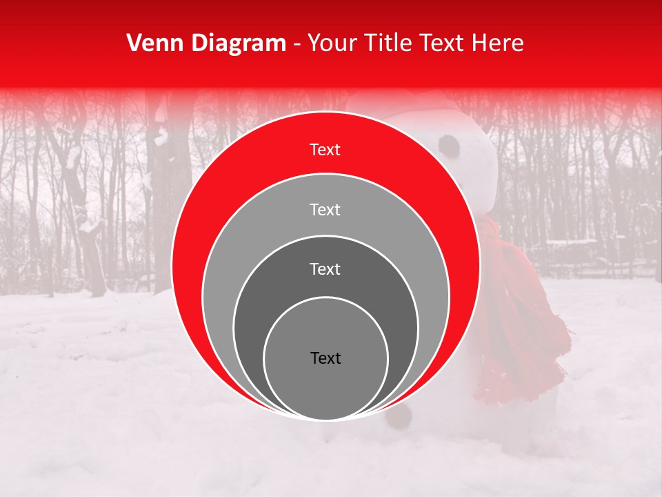 Vertical White Nobody PowerPoint Template