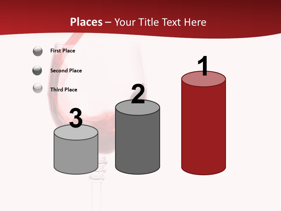 Red Wine Romantic PowerPoint Template