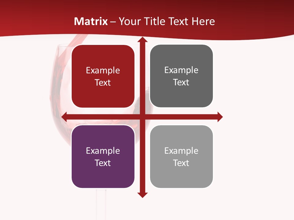 Red Wine Romantic PowerPoint Template