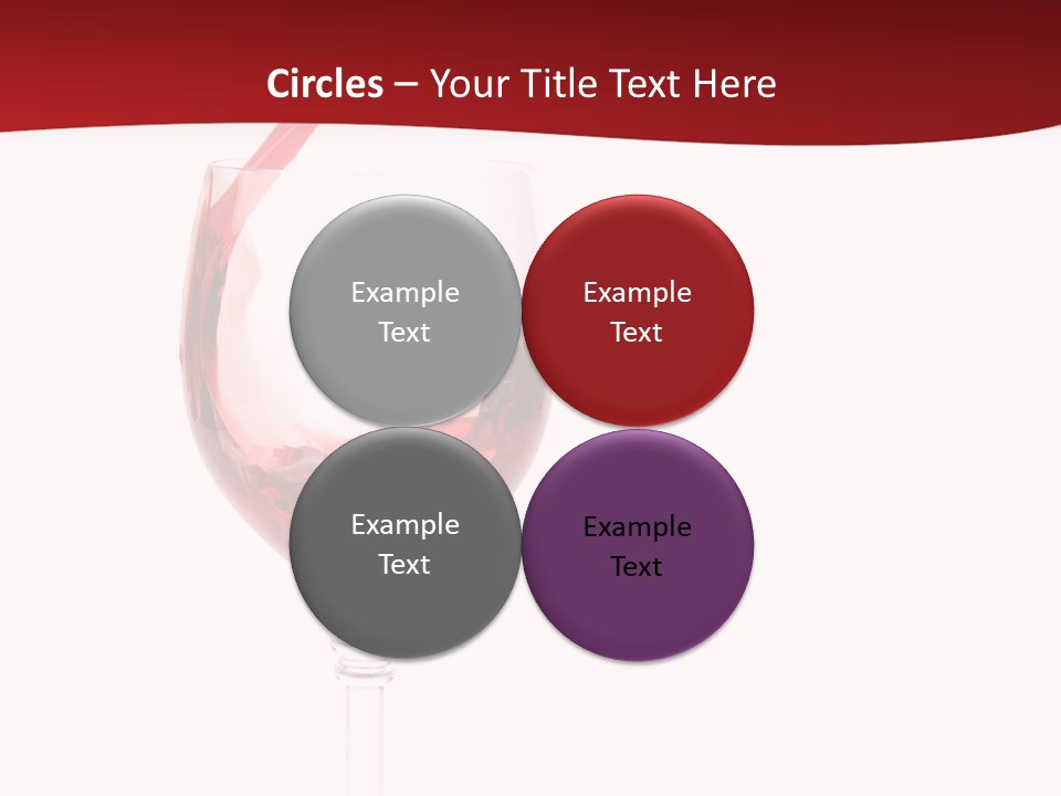 Red Wine Romantic PowerPoint Template