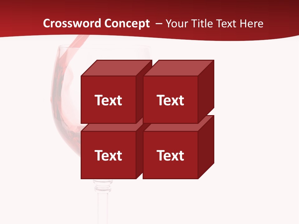 Red Wine Romantic PowerPoint Template