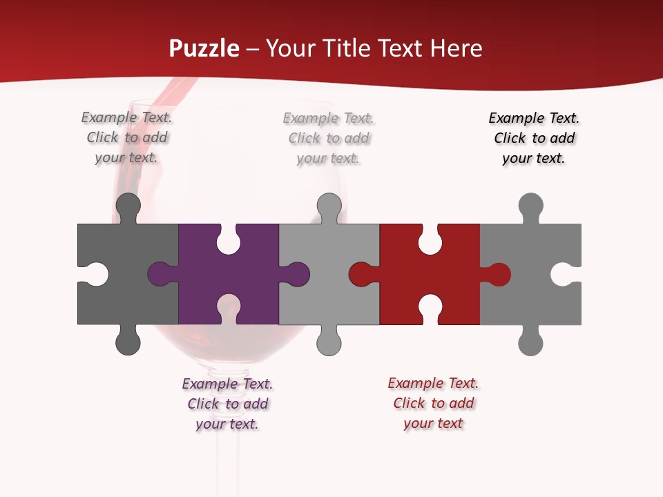 Red Wine Romantic PowerPoint Template