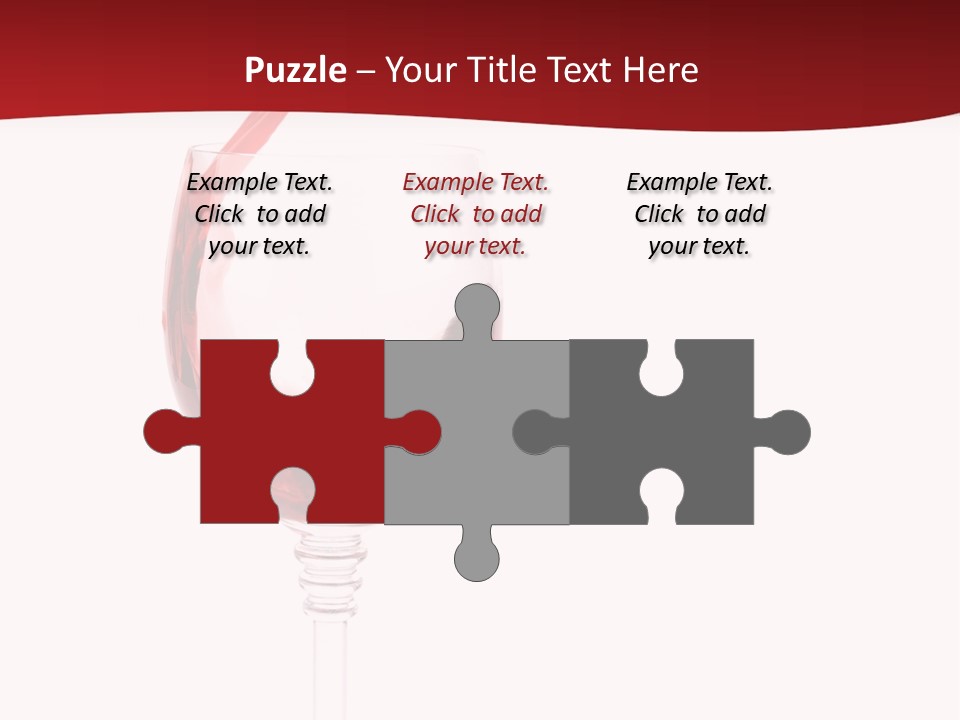 Red Wine Romantic PowerPoint Template