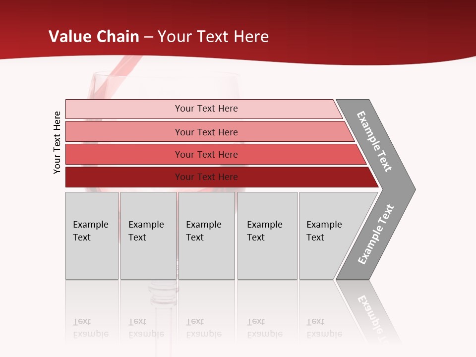 Red Wine Romantic PowerPoint Template