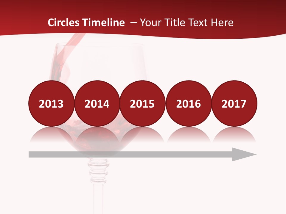 Red Wine Romantic PowerPoint Template