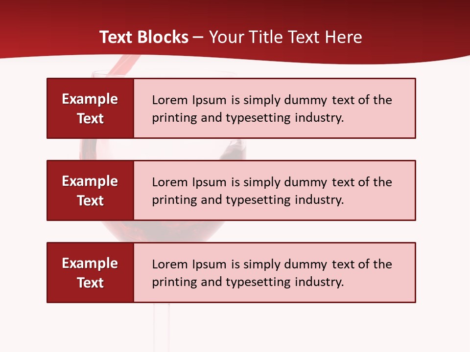 Red Wine Romantic PowerPoint Template