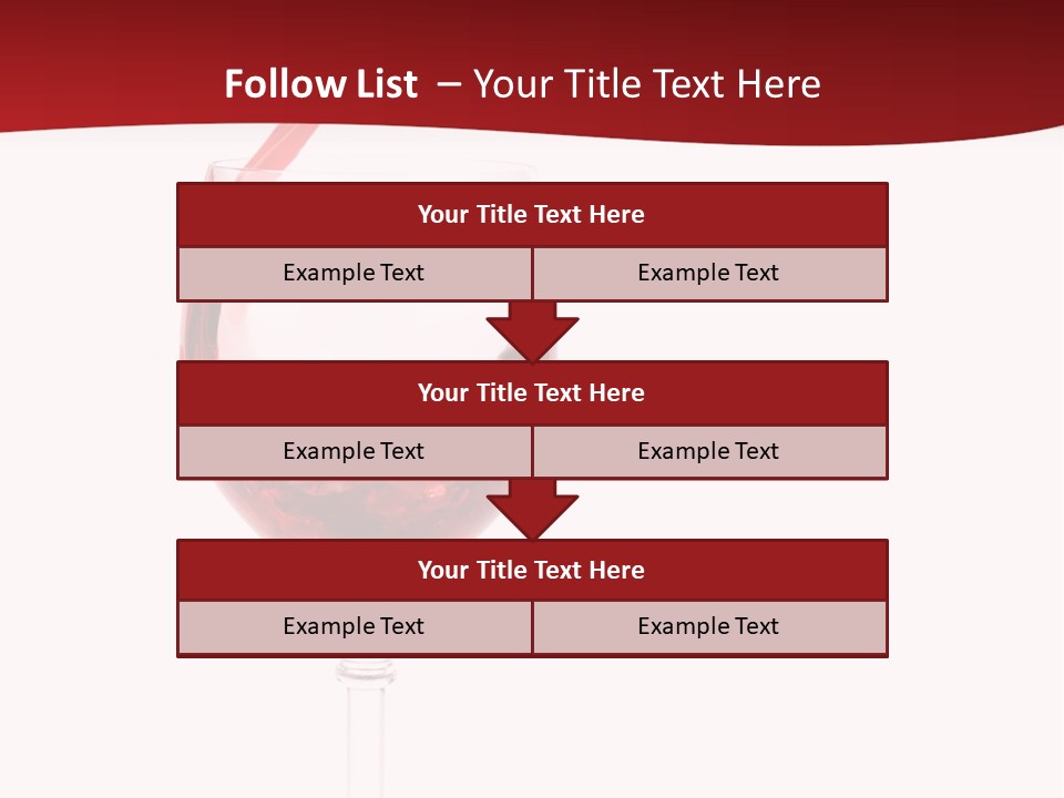 Red Wine Romantic PowerPoint Template