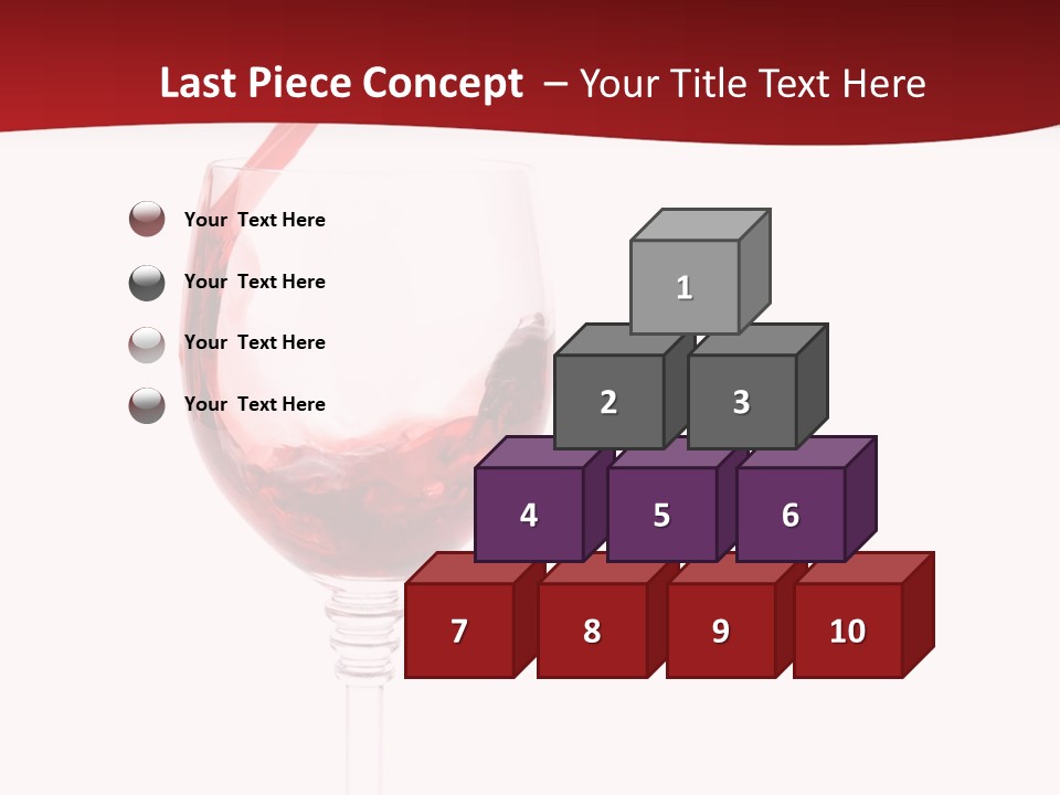 Red Wine Romantic PowerPoint Template