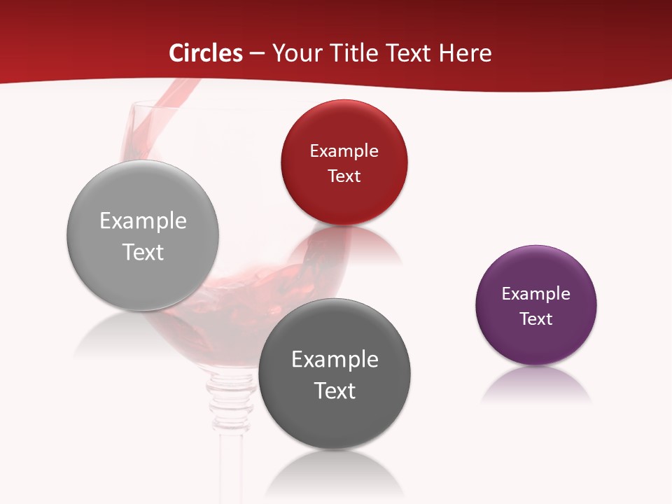 Red Wine Romantic PowerPoint Template