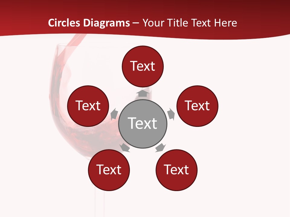 Red Wine Romantic PowerPoint Template