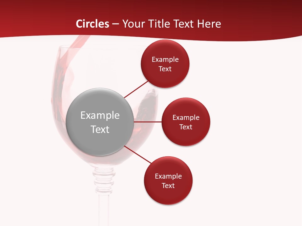 Red Wine Romantic PowerPoint Template